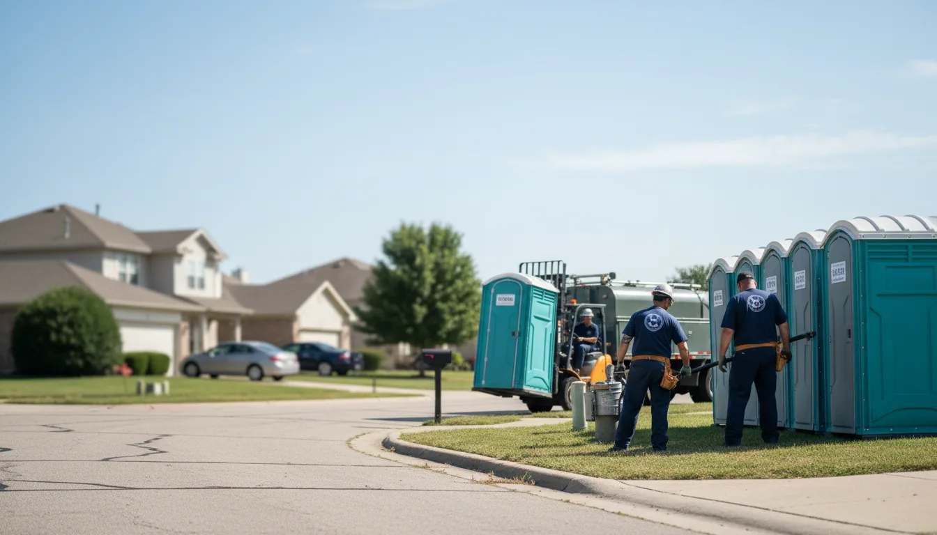 Porta Potty Rental in Xenia, OH near me